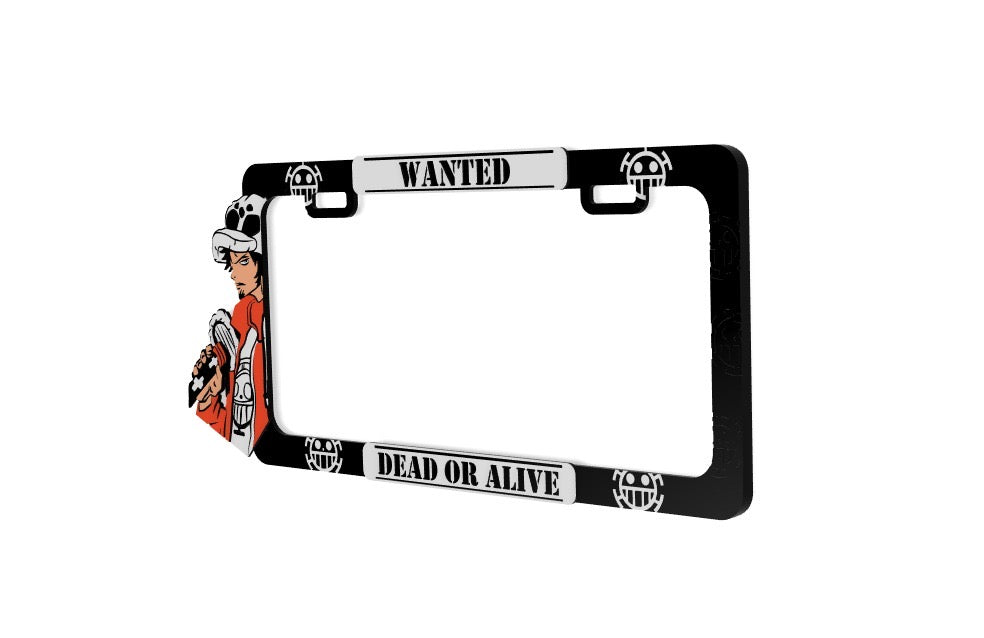 Trafalgar D. Law-One Piece (Black, White)