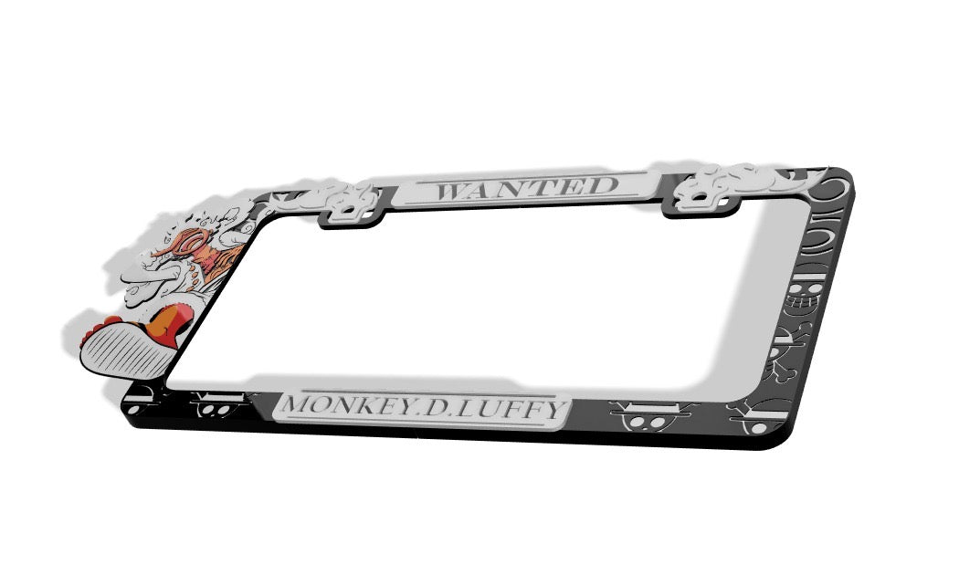 Monkey D. Luffy- One Piece (White, Black)