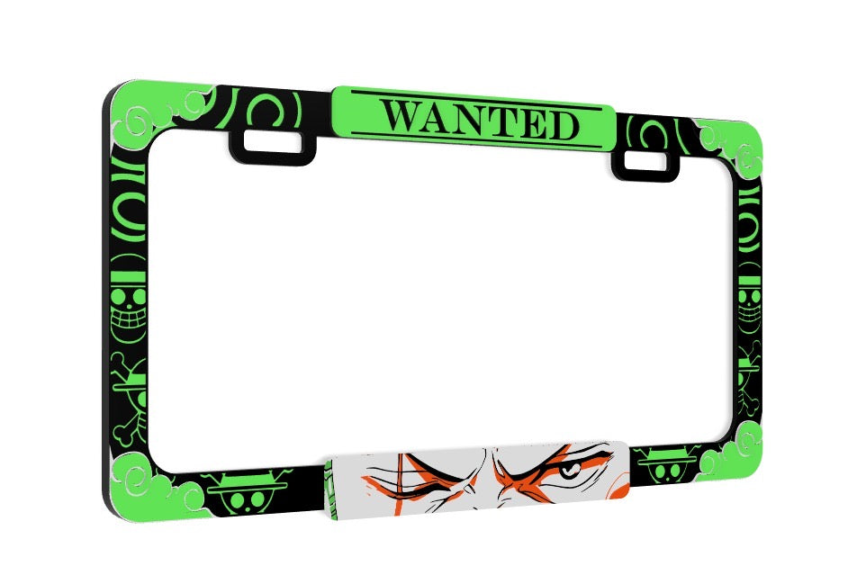 Roronoa Zoro- One Piece (White, Black)