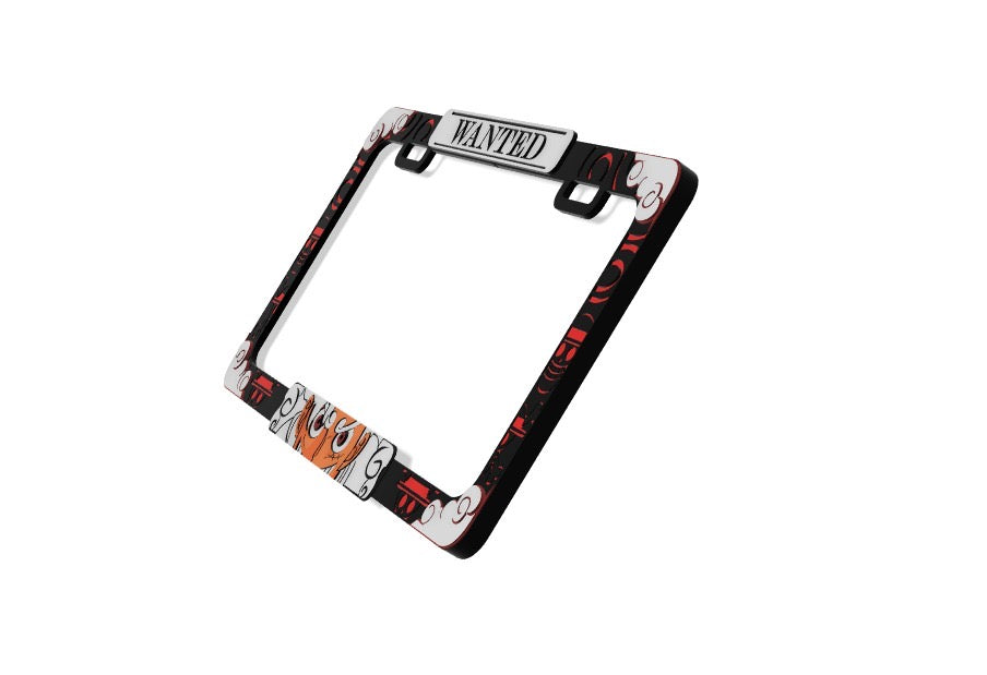 Monkey D. Luffy-One Piece (Black, Red, White)