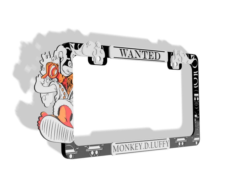 Monkey D. Luffy- One Piece (White, Black)