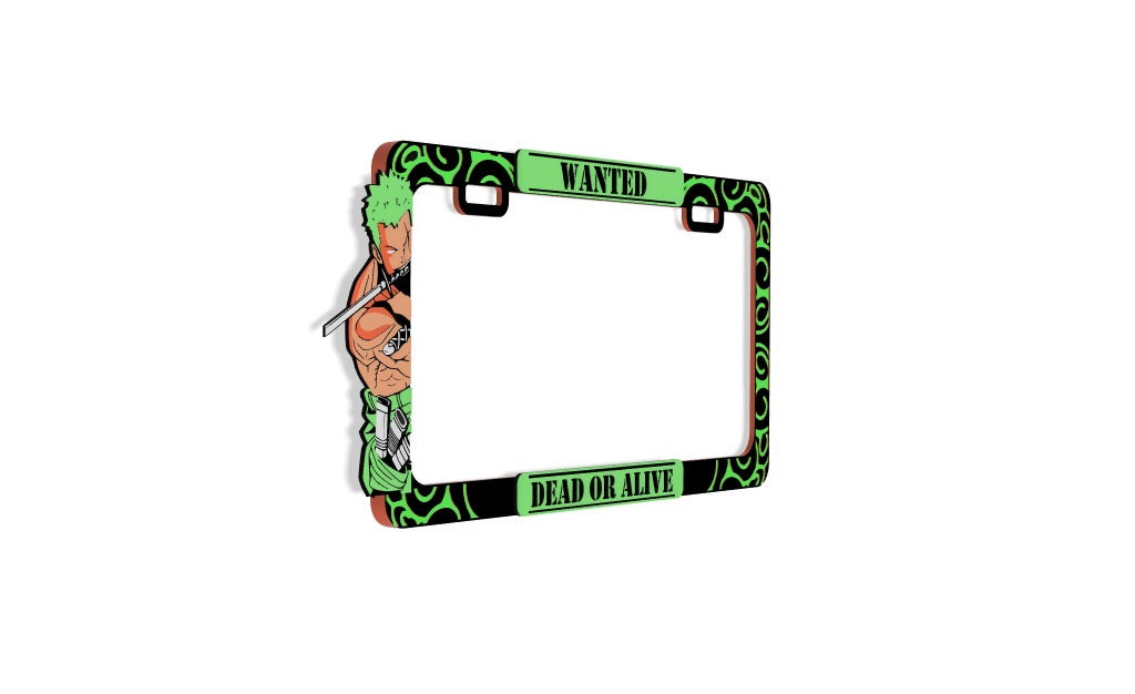 Roronoa Zoro- One Piece (Green, Black)