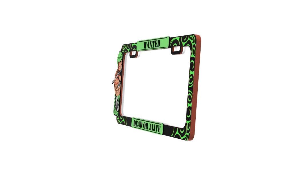 Roronoa Zoro- One Piece (Green, Black)