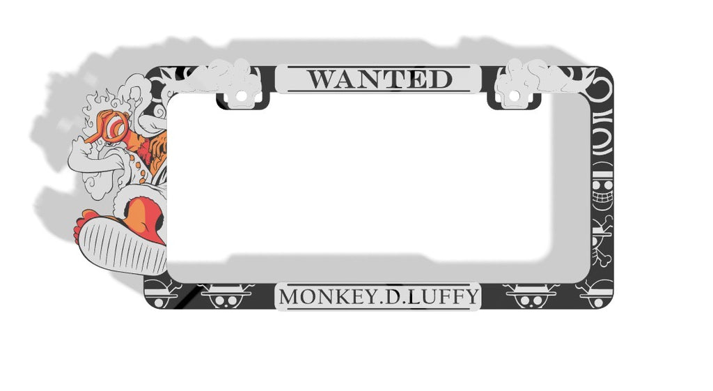 Monkey D. Luffy- One Piece (White, Black)